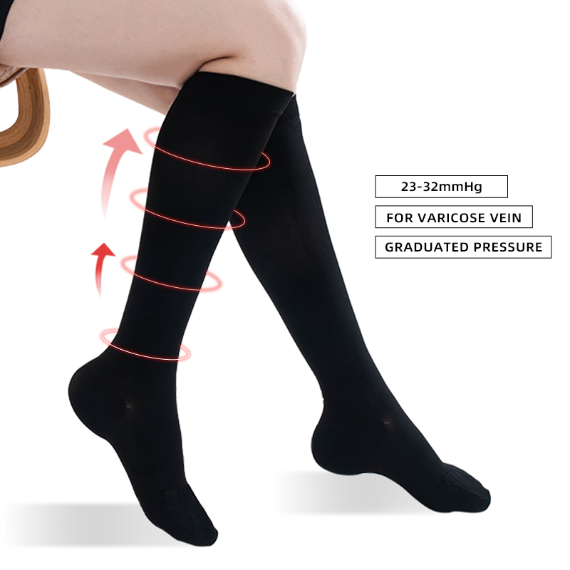 Compression Sock Medical - Женские медицинские компрессионные носки до колена,
