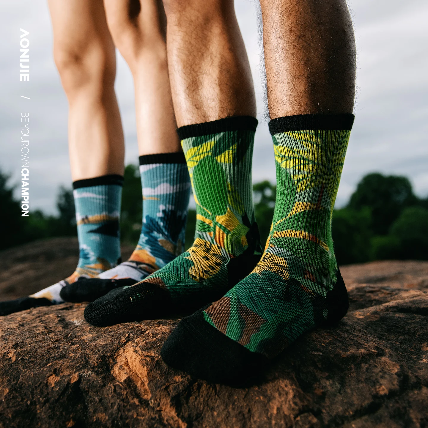 AONIJIE уличные шерстяные носк – обзор и цена Wool Hiking Sock