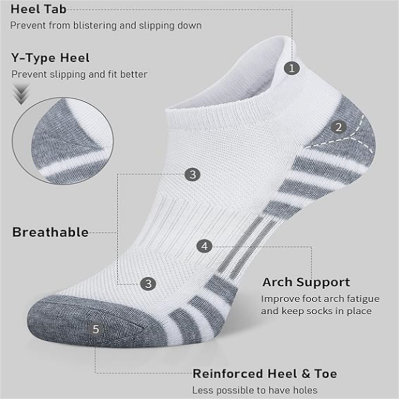 12/24 пары амортизирующих дыша – обзор и цена Ankle Sock Low Cut