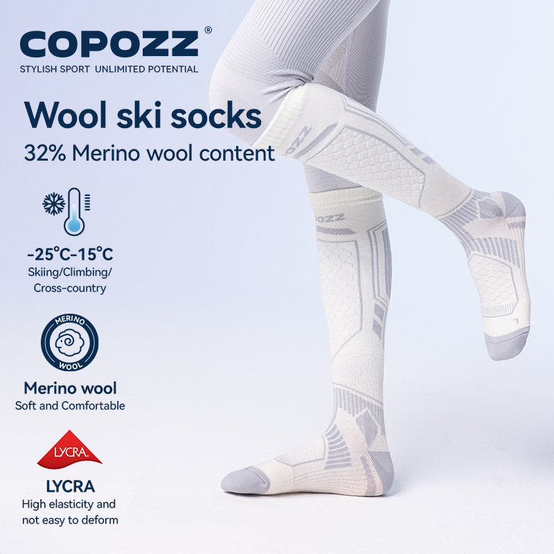 COPOZZ зимние лыжные носки из  – обзор и цена Thermal Sock Winter
