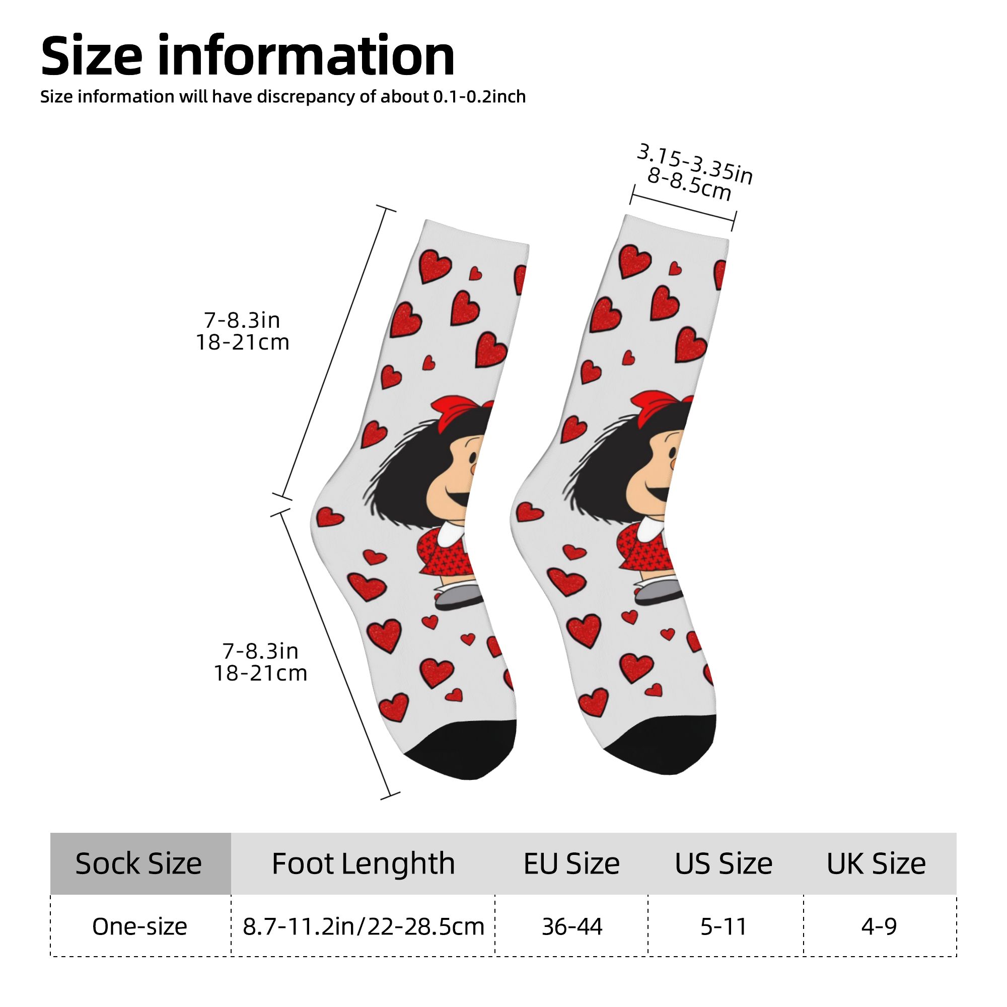 Носки Custom Humor M-Mafalda д – обзор и цена Dress Sock Men