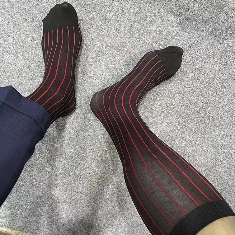 Мужские полосатые носки, ультр – обзор и цена Dress Sock Men