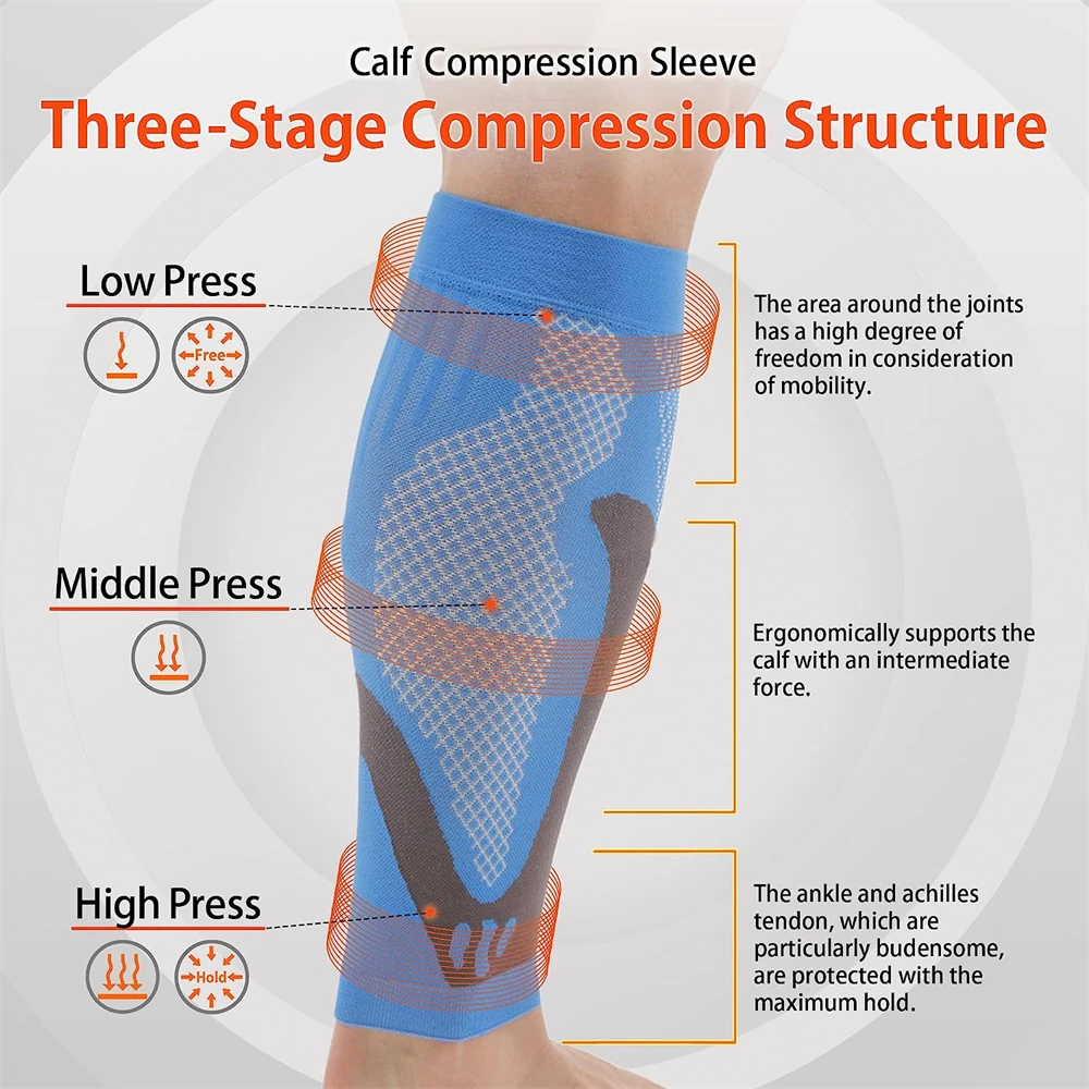 1 пара компрессионных рукавов  – обзор и цена Compression Sleeve Calf