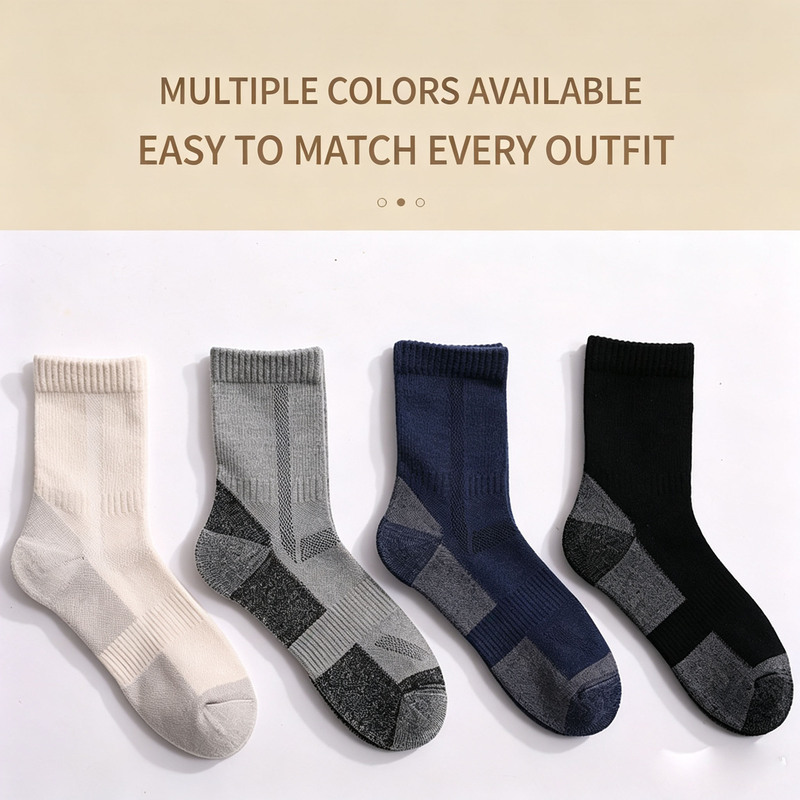 5 пар мужских толстых носков и – обзор и цена Wool Hiking Sock