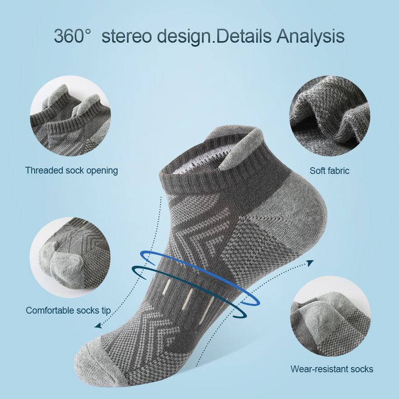 6 пар низких спортивных носков – обзор и цена Ankle Sock Low Cut